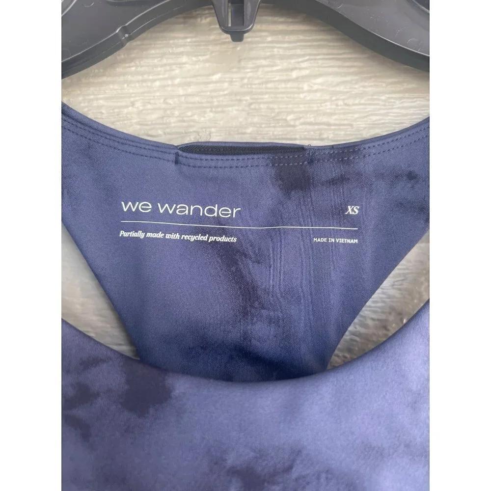 We Wander Womens FlexStretch Naomi Medium Impact Racerback Bra Size XS